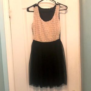 Bebop party dress rosettes and tulle